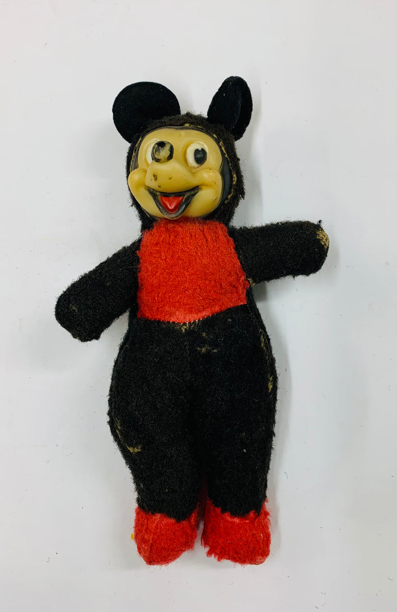 vintage stuffed mickey mouse