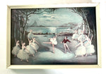 Swan Lake Print by Carlotta Edward’s 1950