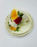 Royal Ascot Trio with Yellow and Pink Roses