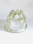 Vintage Clear Glass Jelly Mould