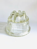 Vintage Clear Glass Jelly Mould