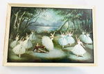 Ballerina By Carlotta Edward’s 1950s Print in Frame