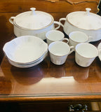 Noritake 4 place dinner set. Isabella pattern