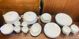 Noritake 4 place dinner set. Isabella pattern