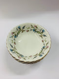 Set of 6 Royal Albert Brigadoon dessert bowls