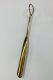 Long brass shoe horn