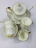 Royal Albert Val D’or 22 piece tea set