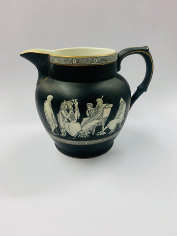 Black Pratt Ware pitcher jug