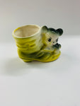 Vintage novelty mouse egg cup