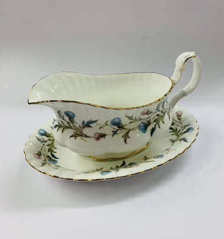 Royal Albert Brigadoon Gravy boat and saucer