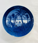 Royal Copenhagen Christmas Plate 1972 Osterland in the Desert