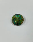 Antique silver and Paua Shell brooch