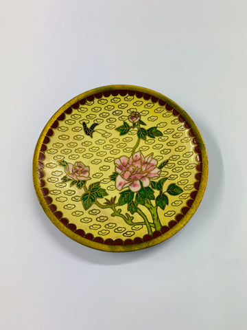 Antique Cloisonné dish