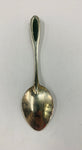 Sterling silver and Greenstone teaspoon