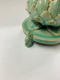 Celadon ware elaborate incense burner