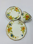 Royal Albert floral trio