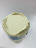 Antique blue and white pottery lidded pot