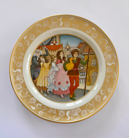 The Grimms Fairy Tales Plate “The Golden Goose”