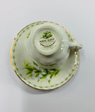 Royal Albert miniature January cup and saucer