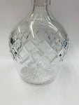 Vintage cut crystal whisky decanter