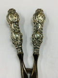 Sterling silver glove stretchers