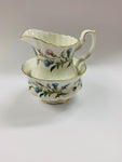 Royal Albert Brigadoon milk jug and sugar bowl