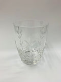 Set 4 crystal whiskey tumblers