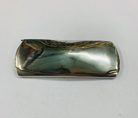 Sterling silver antique glasses case