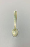 Antique mother of Pearl salt spoon