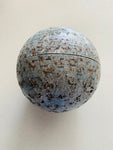 Vintage Replogle Globe. The Moon. Manned landing sites