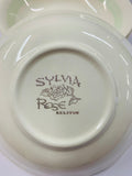 Set 6 Kelston ceramics Sylvia Rose dessert bowls