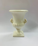 Shorter and Sons White pottery vase