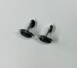 Pair of black onyx vintage cufflinks