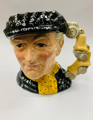 Royal Doulton Pearly King small Toby jug