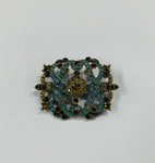 Vintage costume jewellery brooch