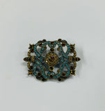 Vintage costume jewellery brooch