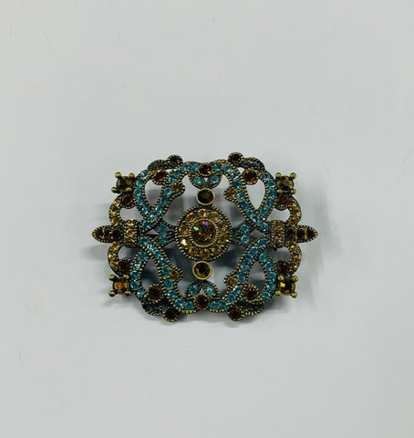 Vintage costume jewellery brooch