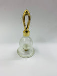 Glass bell perfume bottle