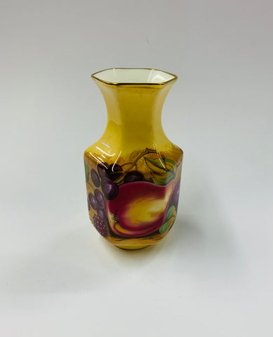 Aynsley Orchard Gold vase