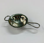 Silver plated tea strainer