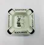 Buchanans Black and White Scotty dog whisky ashtray