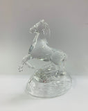 French crystal horse