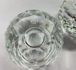 Pair of Swarovski Crystal candle holders