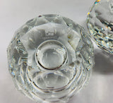 Pair of Swarovski Crystal candle holders