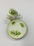 Royal Albert miniature January cup and saucer