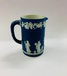 Dark blue Wedgwood jug