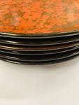 Set of 6 Crown Lynn Echo dinner plates