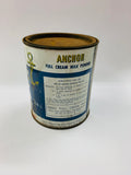 Vintage Anchor full cream milk powder tin