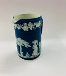 Dark blue Wedgwood jug