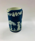 Dark blue Wedgwood jug